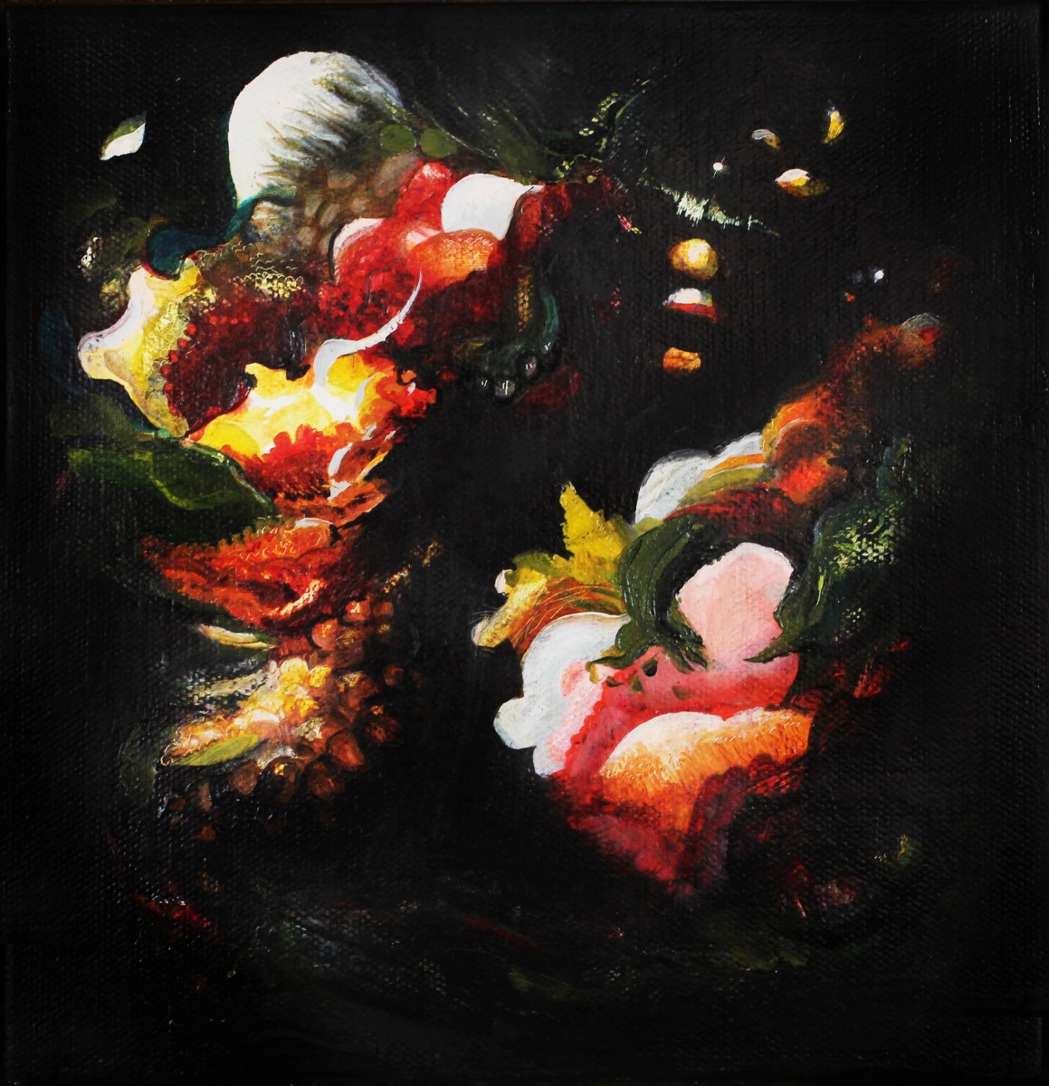 Garden, oil and linen, 2013