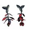 Jenny Fahey, Garland Earrings 3 Red 