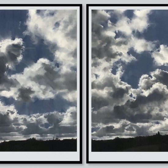 Set wide the window diptych 